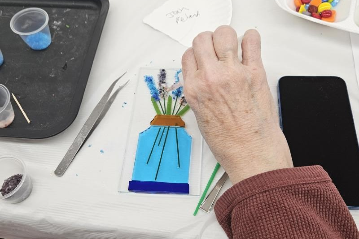 Time to Clay - Fused Glass Project