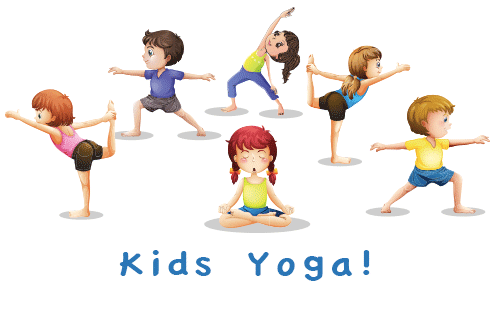 Kids Practicing Yoga