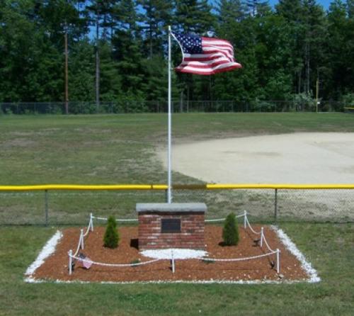 Golden Brook Park / Newcomb Field American Flag