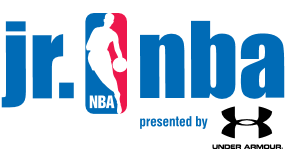 Jr. NBA Presented by Under Armour Logo